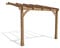 Dunster House Lean To Pergola Kit Wall Mounted 3 x 3 Metres Wooden Heavy Duty Garden Plant Frame Leviathan