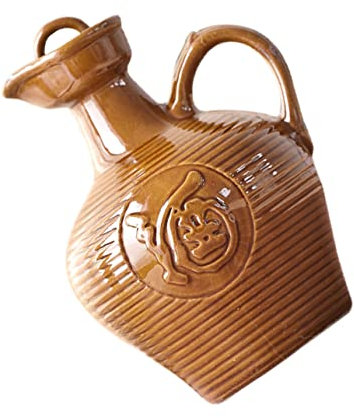 Alipis Ceramic Wine Jug Portable Wine Kettle Tapered Spout for Easy Pouring Capacity for Home Bar Camping and Hotel Use