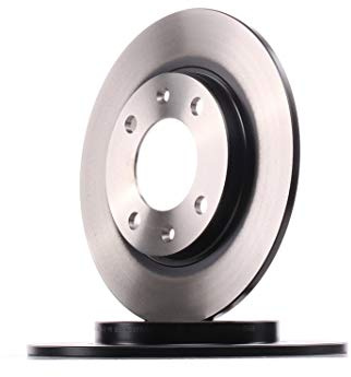 TRW DF2581 2x Bremsscheiben Hinten Ø247mm voll passend für PEUGEOT 206 Schrägheck (2A/C) 1618860980 169115 4246G6