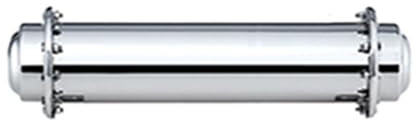 Capsule témoin Capsule temporelle Anti-Corrosion Étanche Capsule en Acier Inoxydable Conteneur Durable Verrouillage en Acier Inoxydable pour Cadeau Futur, 5 Tailles(Size:10 * 50cm)