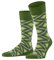 Burlington Herren Socken Tartan M So Baumwolle gemustert 1 Paar, Grün Palm Tree 7613, 40-46