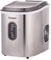 Wintem - Macchina Ghiaccio 15Kg/24h 105W in Acciaio Inox con Cubetti in 2 Misure per Bevande e Cocktail, Uso Domestico e Professionale, Rapida Produzione in 6 Minuti, Bassa Rumorosità