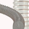 Tuyau en polyuréthane transparent spiralé pour aspirateur à copeaux, 10 m
