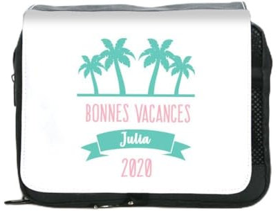 CADEAUX.COM - Trousse de Toilette personnalisée - Palmier - Trousse Personnalisable avec Prénom - Idée Cadeau Utile, Voyage