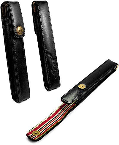 Alston Craig Vintage Leather Executive Pen Holder - (to Fit/Compatible with MontBlanc & Cross Pens)