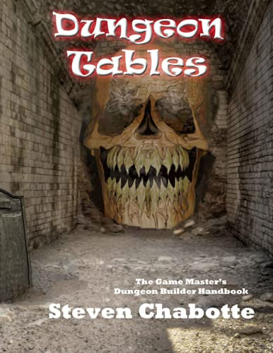Dungeon Tables: The Game Master’s Dungeon Builder Handbook: 3 (Game Master's Big Books of Tables)