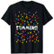 Stimmung Konfetti Silvester Karneval Kostüm Fasching lustig T-Shirt
