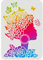 FINGERINSPIRE Frauen-Schablonen 29,7x21cm Frauen-Gesichts-Silhouette-Schablone Blumenmädchen-Rosen-Schmetterlings-Schablonen Mädchen-Gesichtsschablonen zum Malen auf Holz, Boden, Wand und Fliesen