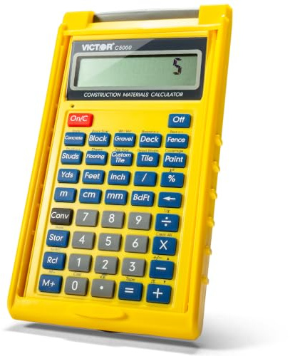 Victor C5000 Construction Materials Calculator with Protective Case