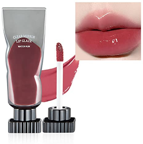MEITREND Lip Gloss, Tinted Balm, Liquid Lipstick Stain, Clear Mirror Lipsticks Long Lasting Non-stick Cup Tint Blush Glaze Plumper For Make Up