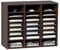VEVOR Briefablage 24 Fächer Organizer aus MDF, Dokumentenablage Vintage Braun 737 x 305 x 620 mm, Ablagefächer Desktop-Aktenhalter Dokumentenlager, Dokumentenhalter zu Hause, im Büro, im Klassen usw.
