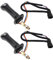 Palanca de Joystick,2 Piezas Empuñadura de Joystick de Excavadora Buena Sensación de Mano Izquierda Derecha para Doosan DH DX150 215 225 300 370 9C