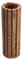 CREEDWOOD Kerzen SÄULE Spira 55 | 55 cm, Mahagoni/Teak Holz | Windlicht Säule, Kerzenhalter, Deko Säule, Blumen Podest, Pflanzen Säule, Boden Windlicht