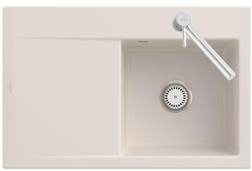 Villeroy & Boch Subway Style 45 Crema - 3347 01 KR Keramikspüle Handbetätigung