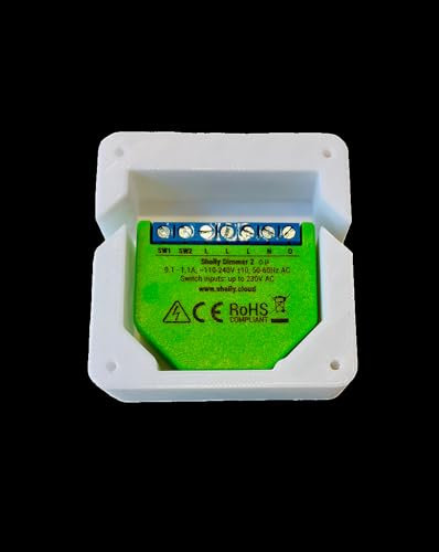 Alloggiamento per Shelly Dimmer 2 o Shelly Plus (bianco 251)