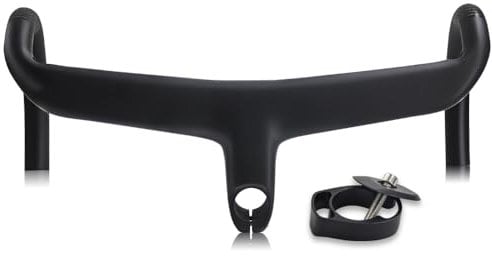 manubrio integrale bici corsa RXL SL 1-1/8manubrio carbonio strada attacco manubrio bici da corsa ciclismo manubrio drop carbonio UD opaco 400 * 100mm