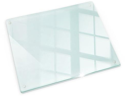 Tulup Protector de encimera Protector Placa Cocina Vidrio templado Cristal Templado 60x52 cm