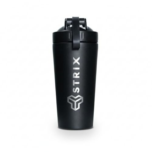 STRIX Shaker Fusion 700 ml – Moderner Protein Shaker mit Sieb, auslaufsicher & BPA-frei, stylisches Design, leicht zu reinigen