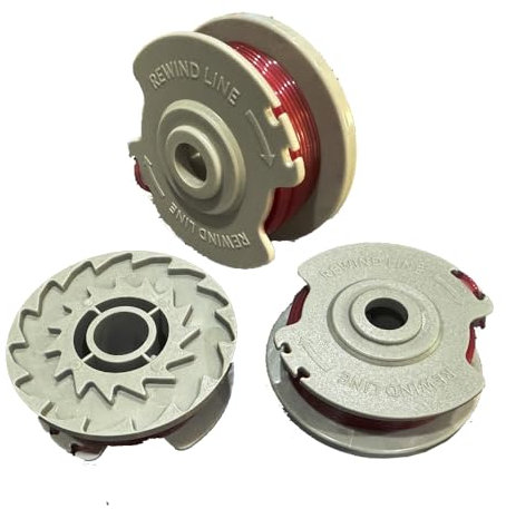 Tête Rechange Pour Coupe-Herbe, 3 PCS Accessoires Pour Coupe-Herbe Pour Coupe-Herbe Automatique,Compatible avec Gardena,Art.-Nr.8844 und 8845 Bobine Tête Coupe Pièces