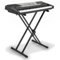 IPEB Keyboard Stand Double Braced X-Style Height Adjustable Digital Piano Stand with Locking Straps,Black