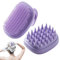 Hair Scalp Brush, Shower Hair Brush, Silicone Head Massager, Scalp Scrub Brush, Gentle Scalp Massager, Comfortable Scalp Cleaning Comb, Silicone Hair Brush, Hair Massager For Shower,