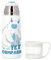 Yéti de Compagnie Animal Mythe Film Rêve Stainless Steel Thermo Bottle with Built-In Cup - 350 ml - Insulated Bottle