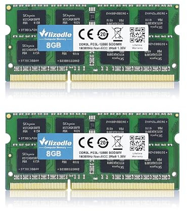DDR4 2666MHz Laptop Memory RAM 32GB Kit(2x16GB) CL19 SO-DIMM Wlizedle PC Arbeitsspeicher PC4-21300 260-Pin 1.2V Non-ECC 2Rx8 Upgrade Notebook Speicher Modul für Subnotebook, Grün