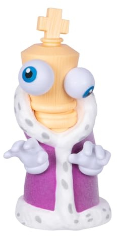 Amazing Digital Circus Officially Licensed Kinger Vinyl Figure, Quality 4/10.1 CM Boxed Collectible Figure With Furry Robe And Collector Card, 4 Vinyl Figures To Collect In Premier Collection