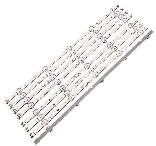 TVAAGHBCBR LED-Streifen (8) Kompatibel for UN49J5200AG UN49J5200 UN49J5290 UN49J5290AG HG49NJ477 UN50J5200 49 FHD-R L-180319-JEDI BN96-46573A 46572A