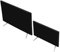 Toyvian 2 Pièces Mini-télévision Accessoires Maison De Poupée Accessoires De Maison De Poupée Maison De Poupée Gadget Mini-Accessoires Mini Maison De Poupée Mini-décoration Black Plastique