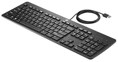 HP USB Slim Kb Win 8 Turk 803181-141, Standard, USB, 803181-141
