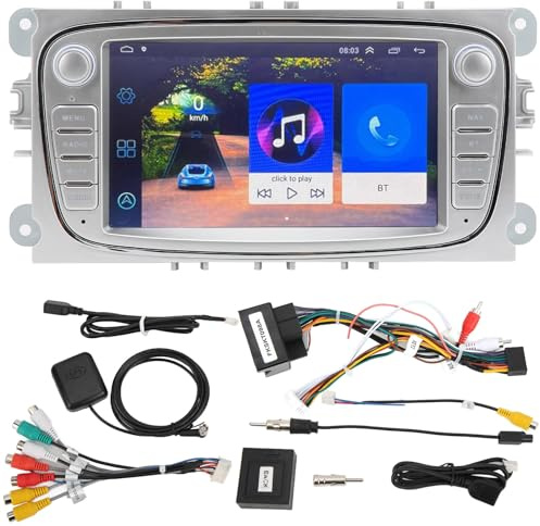 7 Inch HD Car GPS Navigation System, Car Navigator, 1G + 16G - Intelligent WiFi Navigation, Bluetooth and FM Radio, Replacement for Vehicles (1+16G)