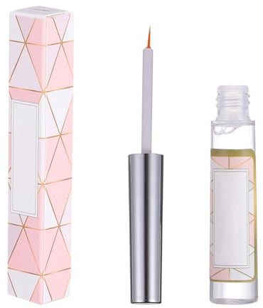 NIYANGLE Professional Quick Dry False Eyelash Extension Glue with Invisible Drying and Sweat Proof Formula, Liquid and Plastic Material, for Traveling Use