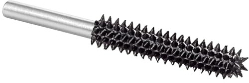Kutzall Fresa Punta Esférica Extremo, Eje 1⁄8, Muy Basto - Accesorio para Dremel, Foredom, Milwaukee. Carburo de Tungsteno Abrasivo 1⁄8 (3,1mm) Dia. X 7⁄8 (22,2mm) Longitud, BNX-18-EC