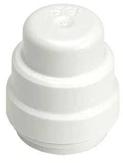 JG Speedfit PSE4615W PSE4615 Stop End, White, 15 mm, Set of 10 Pieces