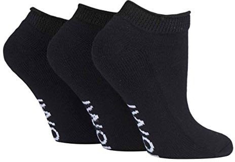 IOMI - 3er Pack Baumwolle Ohne Gummi Kurz Sneaker Diabetiker Socken