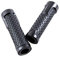 Handgriffe Universal Motorrad Lenkergriffe Griffe - 22 mm (7/8) 24mm (1) Anti-Rutsch Gummi Motorradgriffe für Roller Mopeds Quad ATV Griffe (Schwarz)
