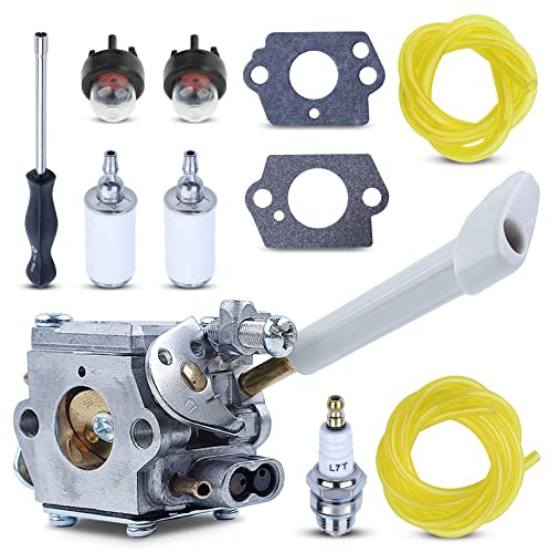 RY08420A Carburateur souffleur de feuilles de sac à dos et Carb Ajustement des outils pour Ryobi BP42 RY08420 avec ligne de filtre à carburant Pièces de rechange pour 308054079 530069247