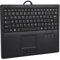Cuifati Wired Keyboard with Touchpad,Precise Touch Control Touchpad Keyboard,10in Scirrors Foot Keys Wired Keyboard with for Touchpad,Laptop, Android Phone Tablet