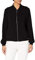 VERO MODA Veste de Tailleur pour Femme Fly Away Col Fermeture éclair Veste légère Polyvalente, Couleurs:Noir, Taille:L