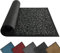 Mibao Fußmatte für Innen & Außen, 90x120cm Anthrazit Schwarz Fußmatten, Dauerhaft Waschbar Fussmatte, Schmutzfangmatte rutschfest für Eingangsbereich, Türmatte mit Naturkautschukrücken