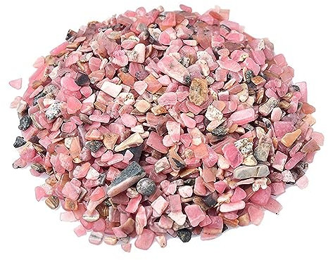 Wzxhew # Petites pierres de rivière polies pour aquarium ornemental, gravier pour plantes succulentes en pot, bonsaï, jardin féerique, projet de bricolage, 100 g (rose, taille unique)