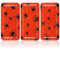 com-four® 3x piatti di plastica di Halloween - piatti decorativi riutilizzabili a forma di ragno - piatti decorativi per uso alimentare - piatti da portata lavabili (3 pezzi - ragno)