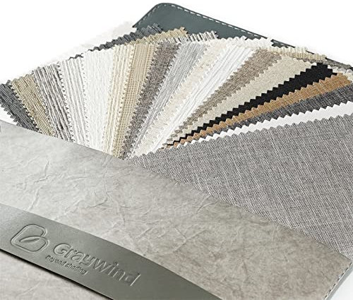 Graywind Stoff Probe für Verdunkelung Rollo (Fabric & Designed Series)