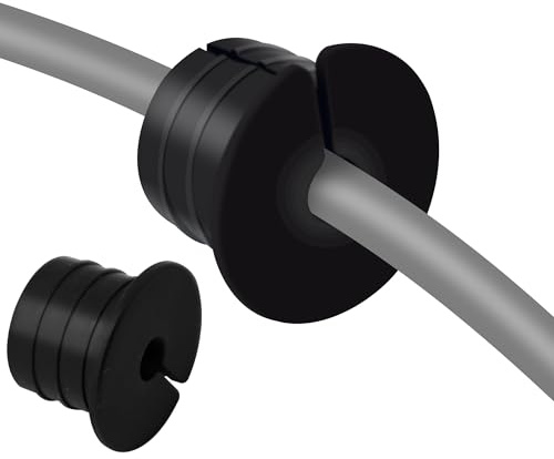 Cable Routing Kit for Starlink for 1 inch Wall Hole, Starlink Accessories, Silicone Cable Wall Pass, Starlink Anti-Slip Wall Grommets for Cables (1 inch) 2 Pcs
