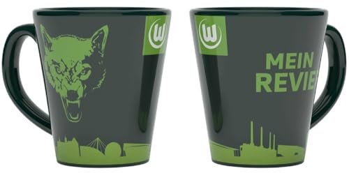 VfL Wolfsburg Tasse - Wolf Mein Revier - Kaffeetasse Becher