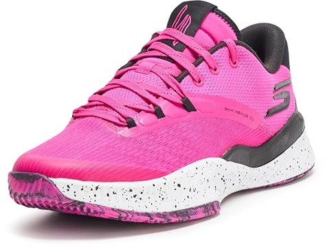 Skechers Herren Basketball Skx Nexus Sneaker, neon pink, 46 EU