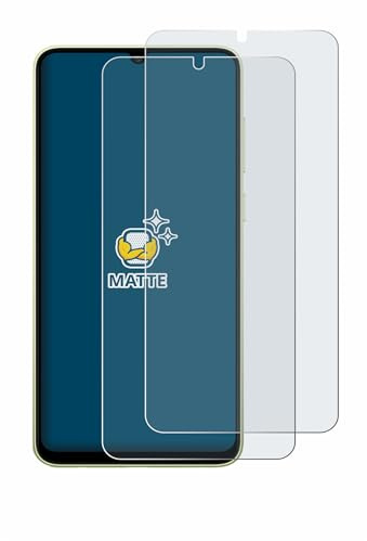 BROTECT Schutzfolie für Samsung Galaxy A05 | 2 Stück Entspiegelnder Displayschutz Made in Germany Matte Displayschutz-Folie Anti-Reflex Anti-Fingerprint Einfache Montage