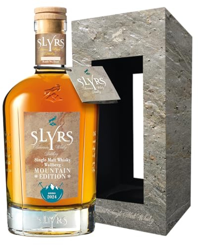 Slyrs Wallberg | Mountain Edition 2024 | Bavarian Single Malt Whisky | 0,7 l. Flasche in Gechenkbox