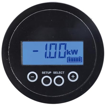 Moniteur de Batterie Intelligent, Moniteur de Batterie Intelligent BMV 712 pour Tension de Batterie Victron 6,5-70 VDC avec Shunt Intelligent, Moniteur de Batterie Programmable,